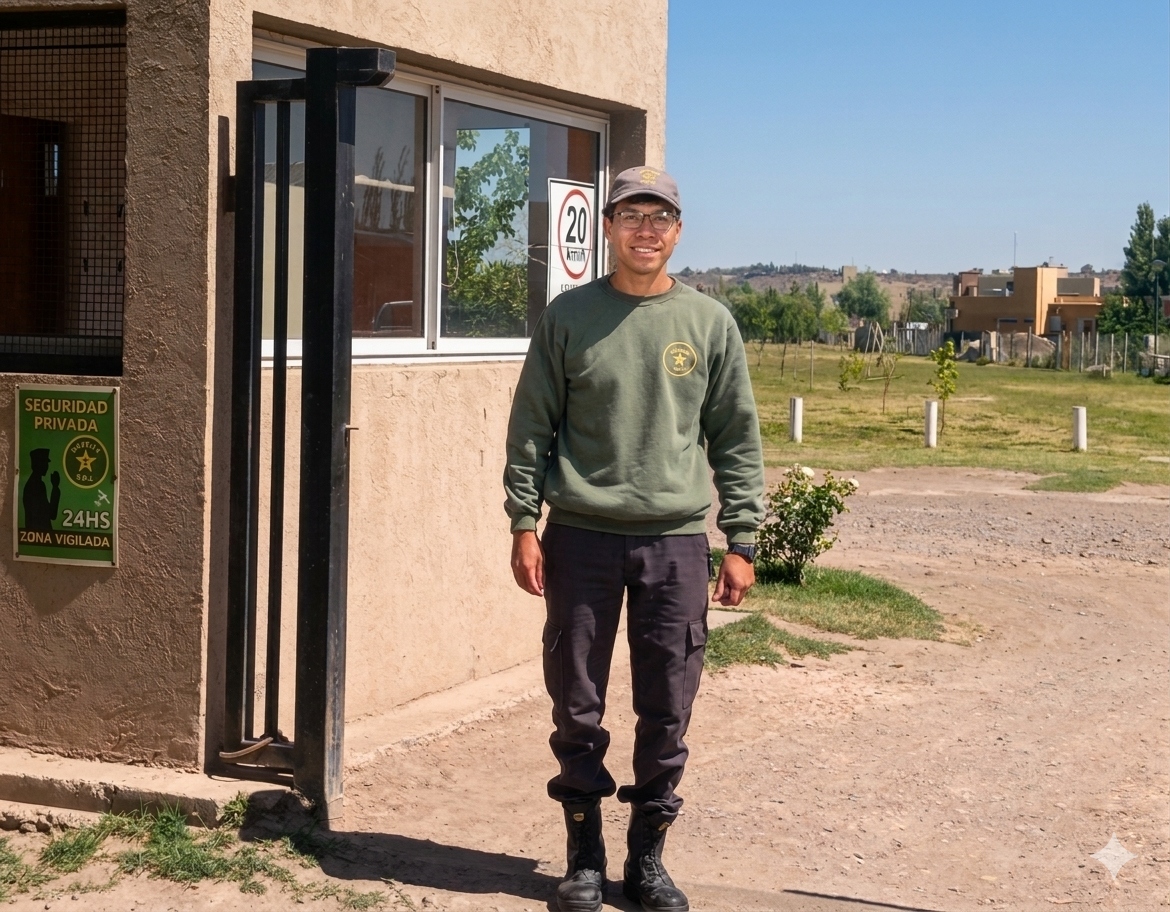 Hombre de seguridad de Sherif